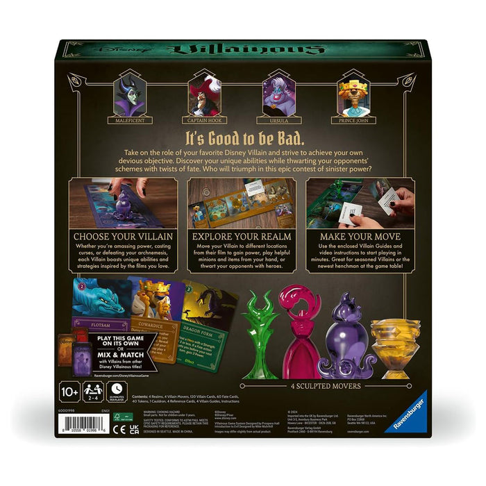 Disney Villainous Introduction to Evil Card Game