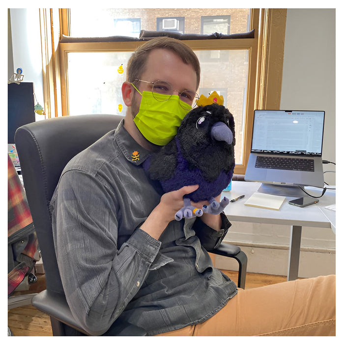 Squishable Mini King Raven 10" Plush