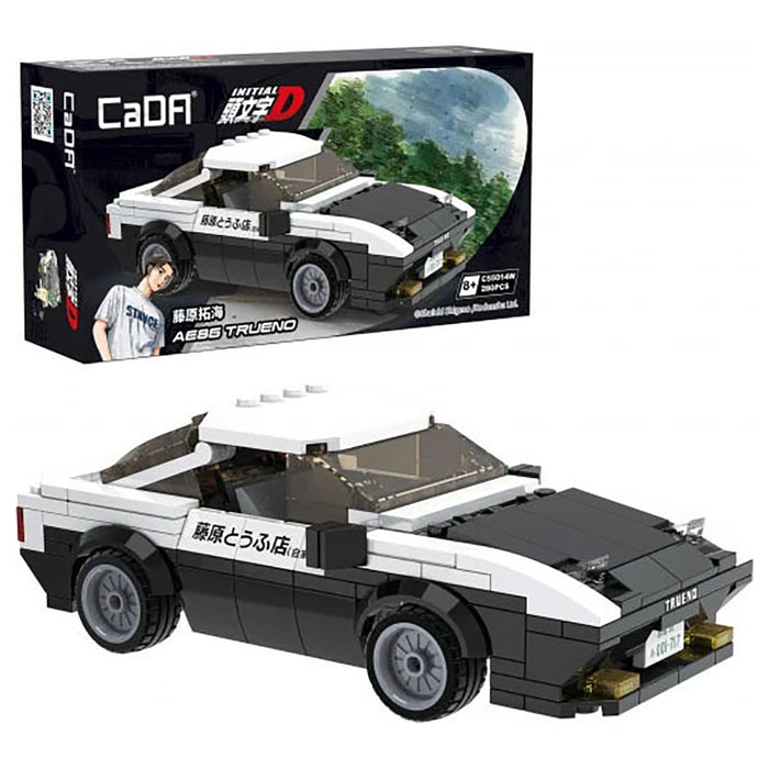 CaDA Initial D Toyota Trueno AE86 Brick Car Consruction Model 1:24
