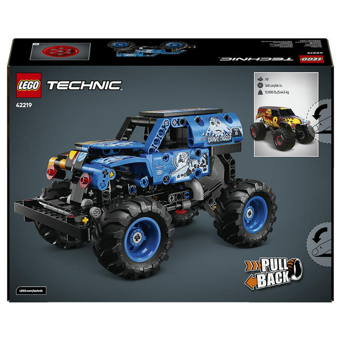 LEGO Technic Monster Jam Grave Digger Fire and Ice Truck Building Set