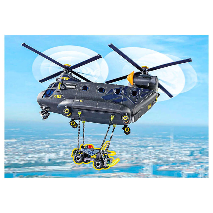 Playmobil Custom Ch Chinook +2 Pilotos+ Equipo Seal (Siria-2019) Ref-007 Playmobil Custom Ch Chinook +2 Pilotos+ Equipo Seal (Siria-2019) Ref-007
