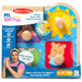 Melissa & Doug Ms. Rachel Wooden Peek-a-Boo Jumbo Peg Puzzle