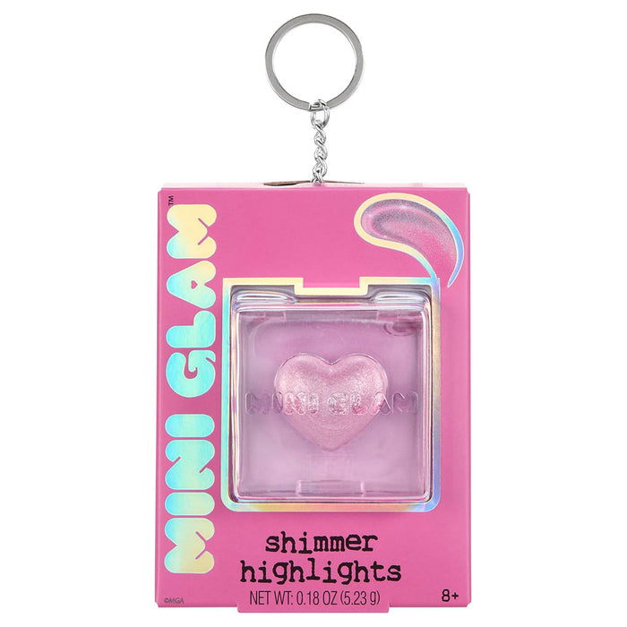 Mini Glam Cube Shimmer Highlights Better Grape Than Never Keychain