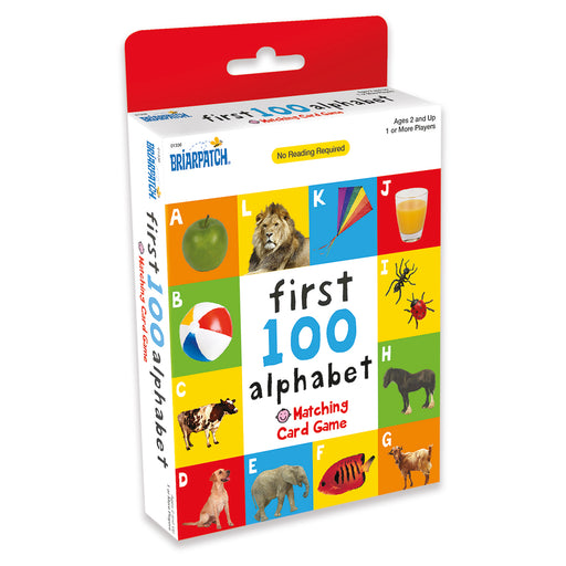 First 100 Alphabet Matching Card Game