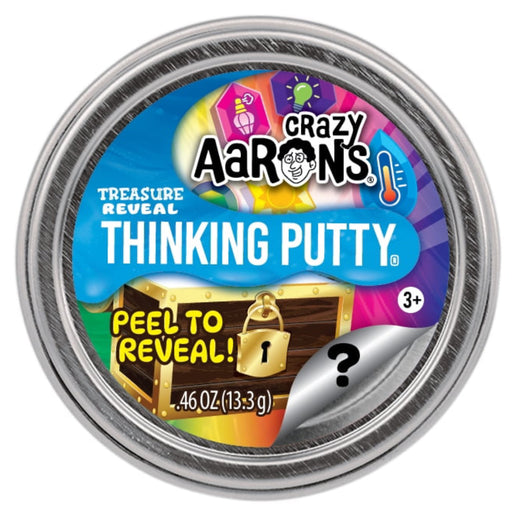 Crazy Aaron's Treasure Reveal Mini Thinking Putty 13.3g (styles vary)