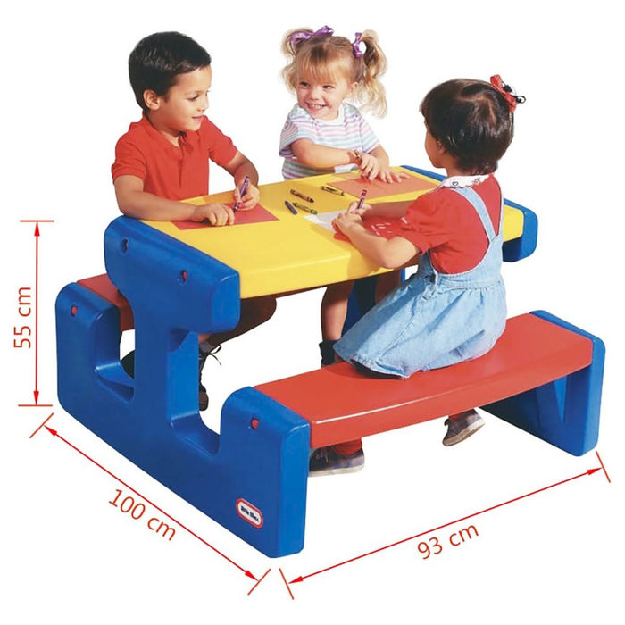 Little Tikes Large Picnic Table Primary