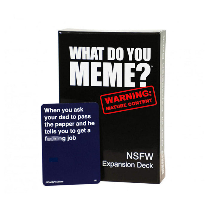 What Do You Meme? NSFW Expansion Pack Card Game