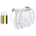 DIY Halloween Bucket Kit with 4 Colouring Pens (styles vary)