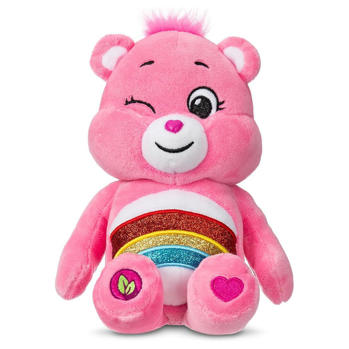 Care Bears Cheer Bear Sparkle (Eco-friendly) 9" Bean Plush