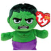 Ty Beanie Babies Marvel Hulk Key Clip Plush