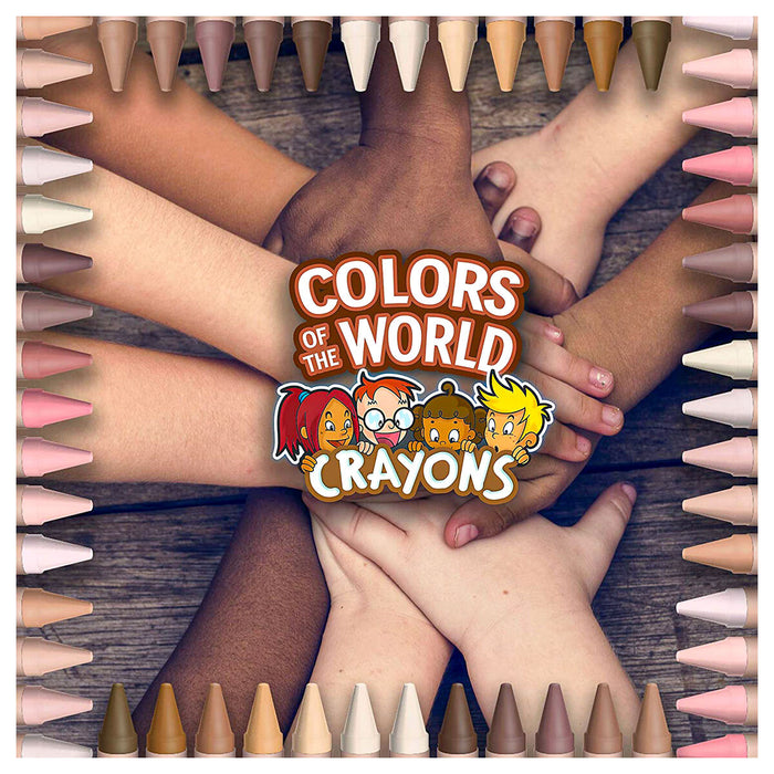 Crayola Colours of the World Crayons (24 Pack)