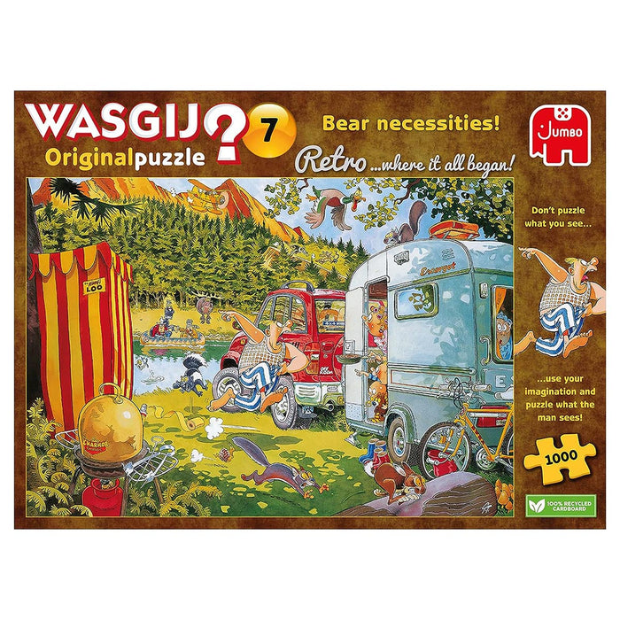 Wasgij Retro Original 7 Bear Necessities! 1000 Piece Puzzle