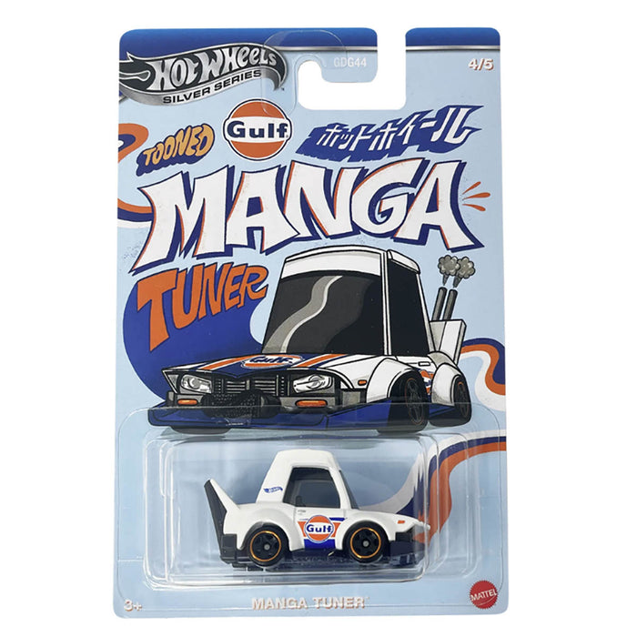 Hot Wheels Gulf Tooned Manga Tuner Car (4/5)