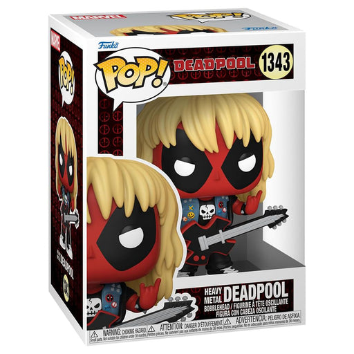 POP Marvel: Deadpool - Metal Band