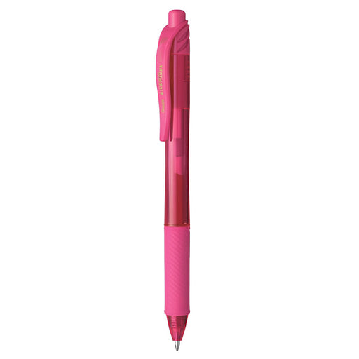 Pentel EnerGel X 0.7mm BL107 Pink Rollerball Pen