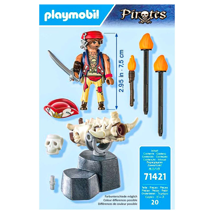Playmobil Pirates: Cannon Master Playset