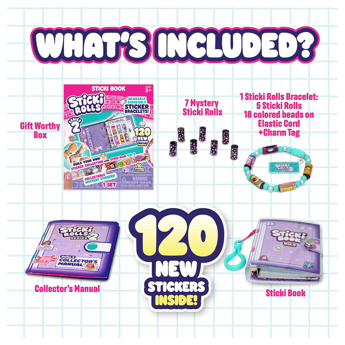 Sticki Rolls Sticki Book Vol. 2 Set