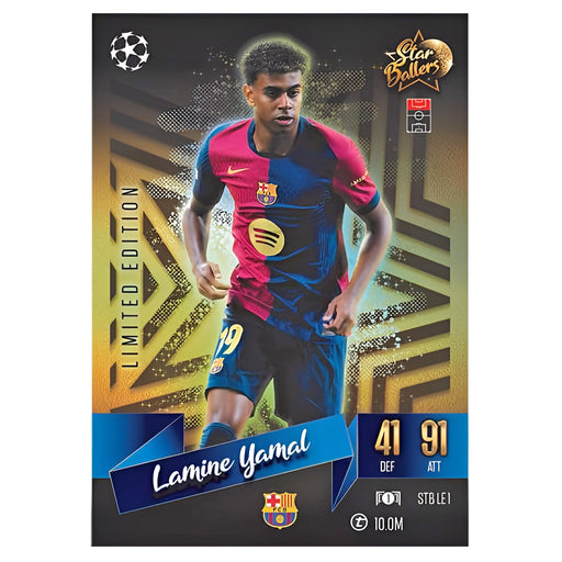 Topps Match Attax UEFA 2024/25 Trading Cards Update Mega Multipack #4 Star Ballers