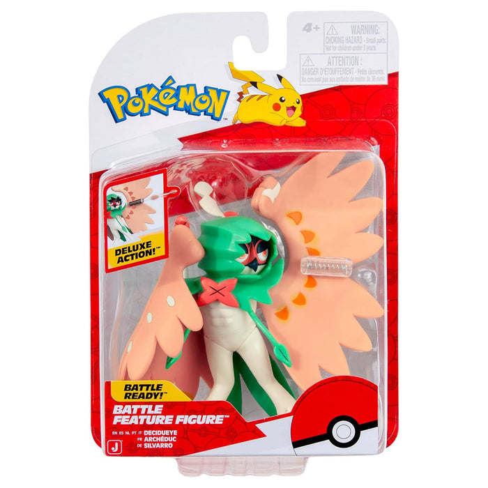 Pokémon Battle Feature Figure 4.5" Decidueye with Arrow Launcher