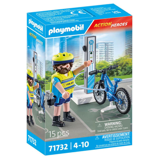 Playmobil Police Bike Patrol Figure