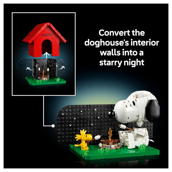 LEGO Ideas Peanuts: Snoopy's Doghouse Building Set