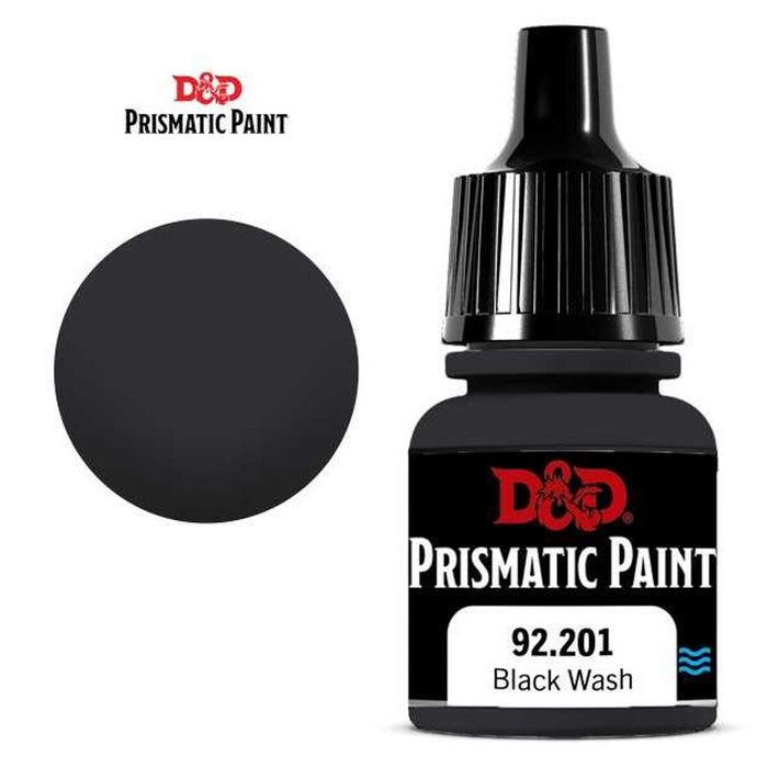 Wizkids D&D Prismatic Paint 92.201 Black Wash 8ml