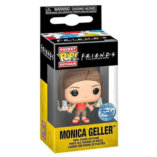 Funko Pop! Pocket Keychain: Friends TV: Monica Geller (Braids) Vinyl Figure