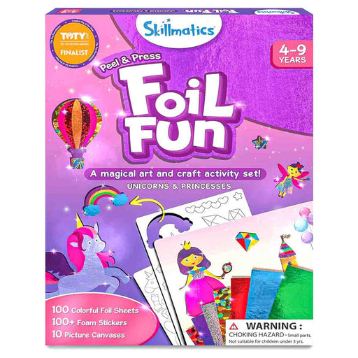 Skillmatics Foil Fun: Unicorns & Princesses Set
