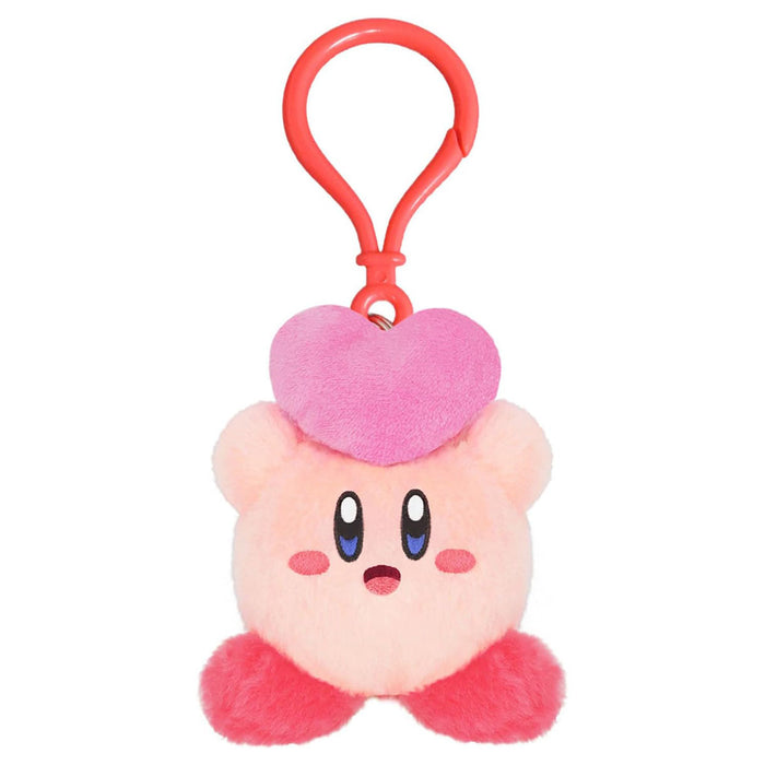 Kirby Friend Heart Plush Keychain