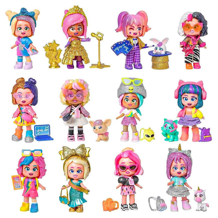 KookyLoos Express Yourself Glitter Glam Surprise Doll (styles vary)