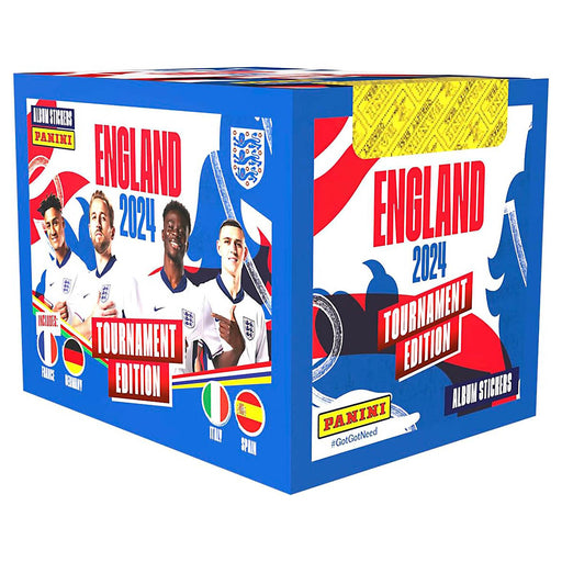 Panini England 2024: Tournament Edition Sticker Collection Box of 50 Packs