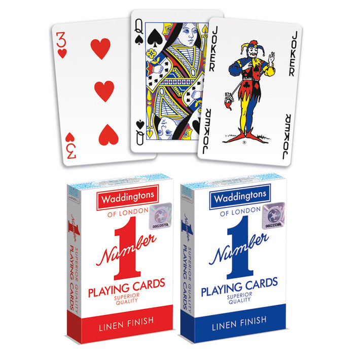 Waddingtons Number 1 Playing Cards (styles vary)