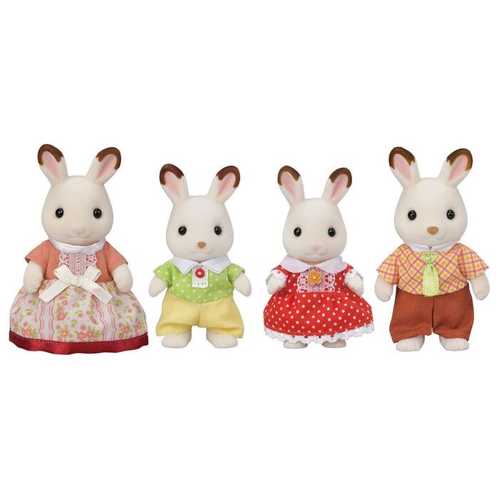 Sylvanian Families Chocolate Rabbit Family Figures