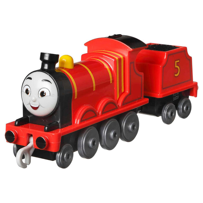 Thomas & Friends Die-Cast Push-Along Toy Train Engine Fisher-Price - James