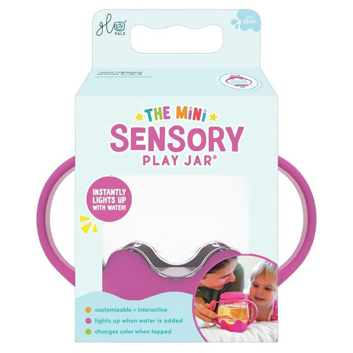 Glo Pals The Mini Sensory Play Jar Pink
