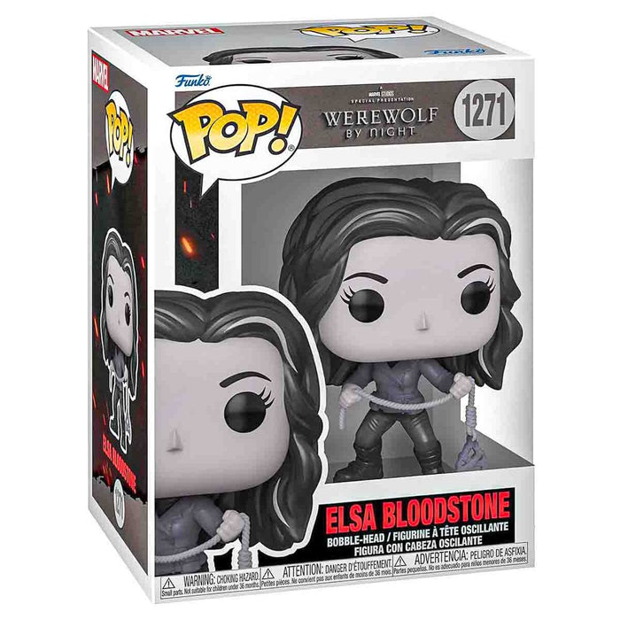 Funko Pop! Marvel: Werewolf by Night: Elsa Bloodstone with Ravenclaw Bobble-Head Figure #1271