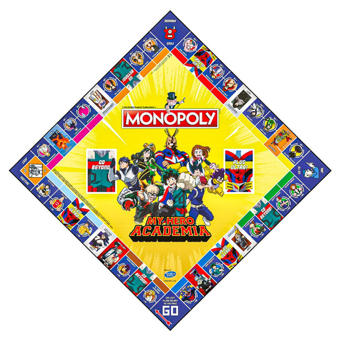 Monopoly Board Game My Hero Academia Edition