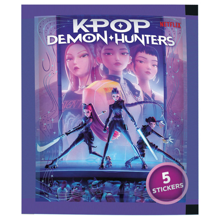 K-POP Demon Hunters Official Stickers 30 Pack Box