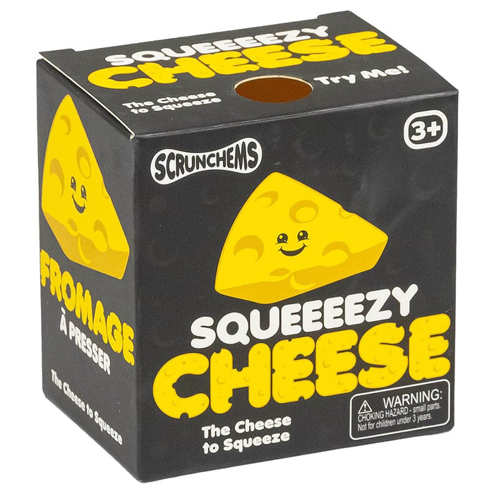 Scrunchems Squeeeezy Cheese Fidget Toy