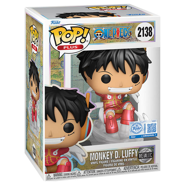 POP! Plus Monkey D. Luffy (Egghead Arc) (Metallic) One Piece Exclusive