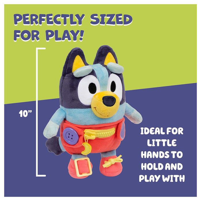 Bluey Dress & Play Baby Bluey 10" Plush