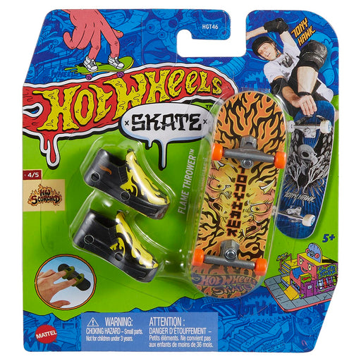 Flame Thrower Hot Wheels Skate Fingerboard (HW Scorched 4/5)