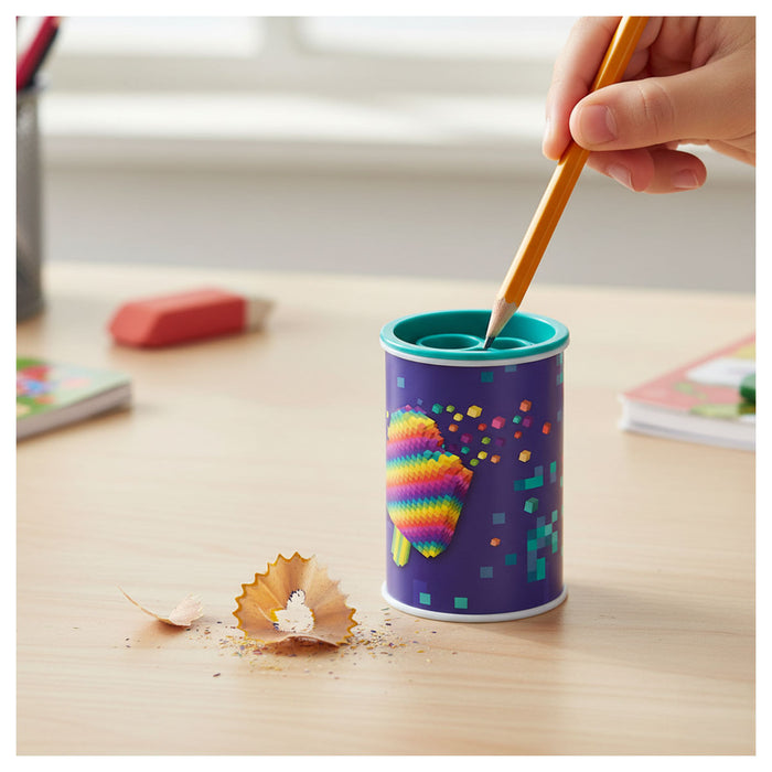 Maped Pixel Party 2 Hole Pencil Sharpener