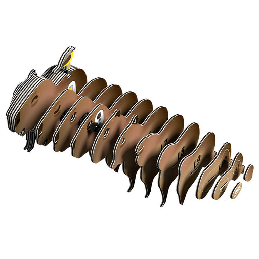 EUGY Capybara 3D Cardboard Model Kit