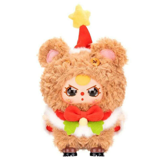 Baby Three Merry Christmas Plush Bag Clip (styles vay)