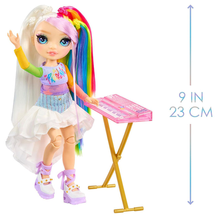 Rainbow High Jr. High Rock Band Amaya Raine Fashion Doll