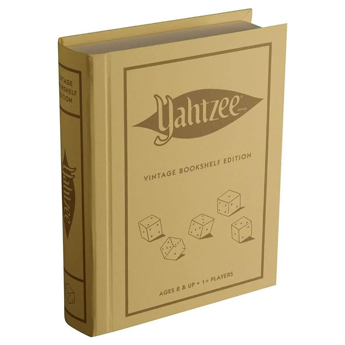 Yahtzee Vintage Bookshelf Edition Dice Game