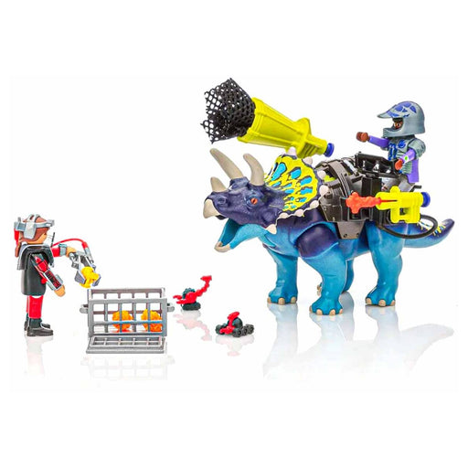 Playmobil Dino Rise Triceratops Battle for the Legendary Stones Playset