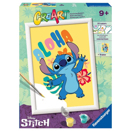 Ravensburger CreArt Aloha Stitch Paint by Numbers Set