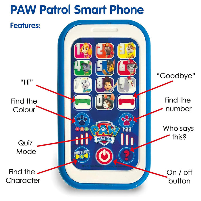 PAW Patrol My First Smart Phone Interactive Toy